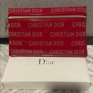 GWP - Christian Dior Red Clutch
